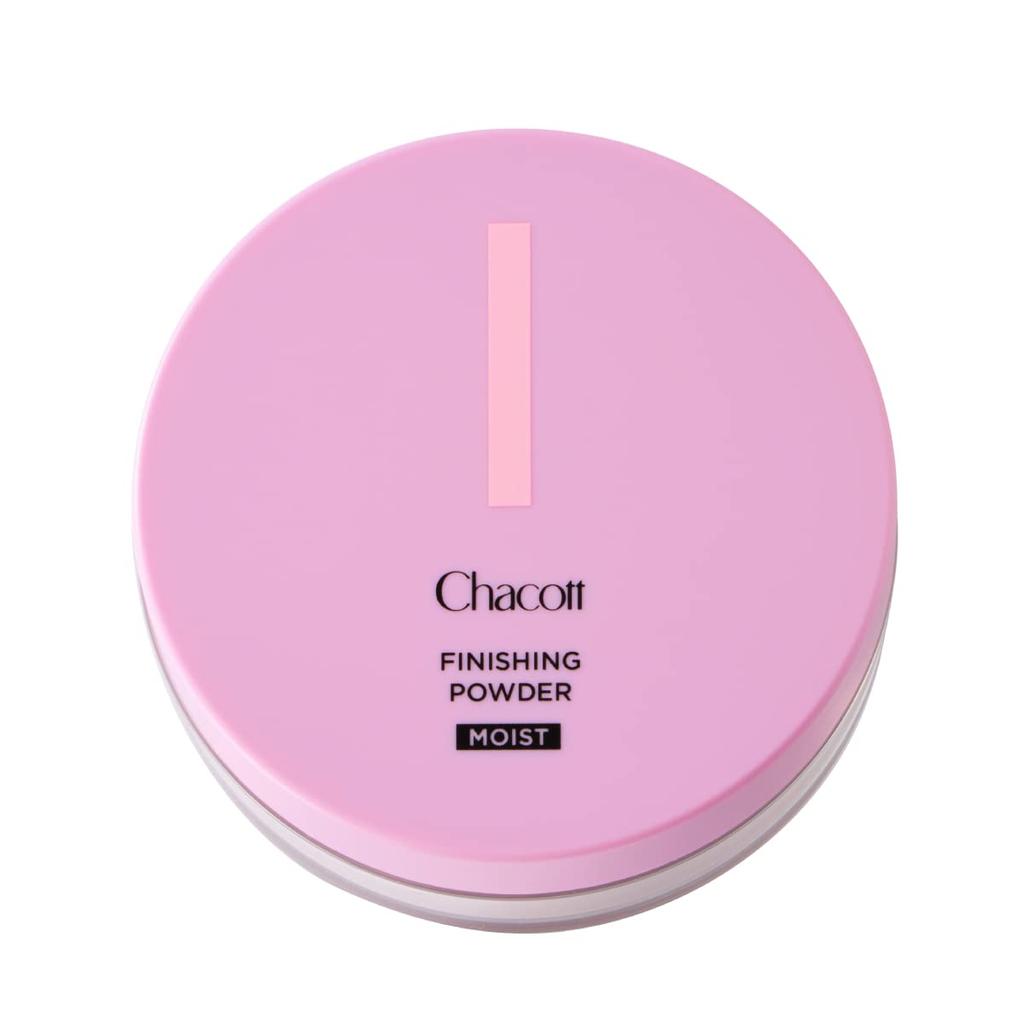 Финишная пудра Chacott Finishing Powder Moist C 10 г с пуховкой, Контроль цвета, Увлажняющая, Цвет: 768 Чистый фиолетовый