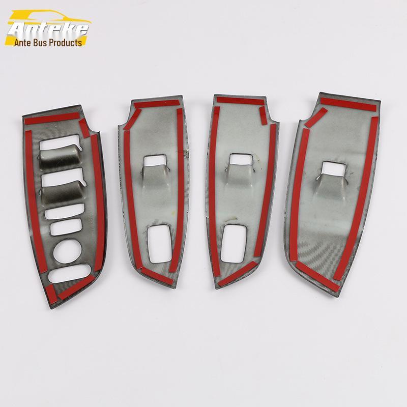 Декоративная рамка переключателя стеклоподъемника Accord десятого поколения для моделей 18 года - Накладка на переключатель стеклоподъемника в подлокотнике