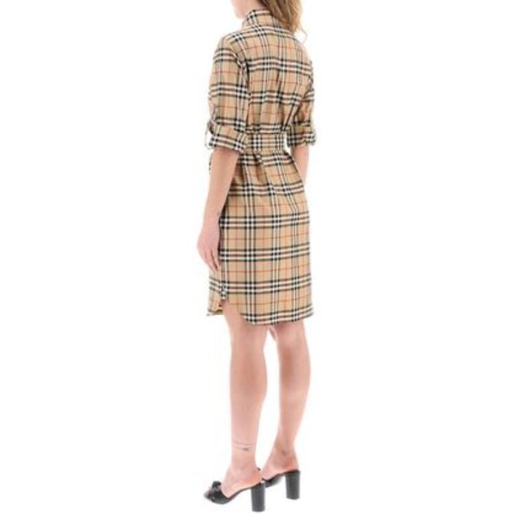 Burberry SS23 Short Sleeved Dress Women's 8063498