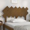 VidaXL Headboard Honey Brown 122.5x3x80.5 Cm Solid Pine Wood 819213
