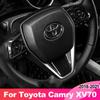 Автомобильный руль, отделка, круг, блестки, наклейка, внутреннее литье для Toyota Camry XV70 2018, аксессуары
