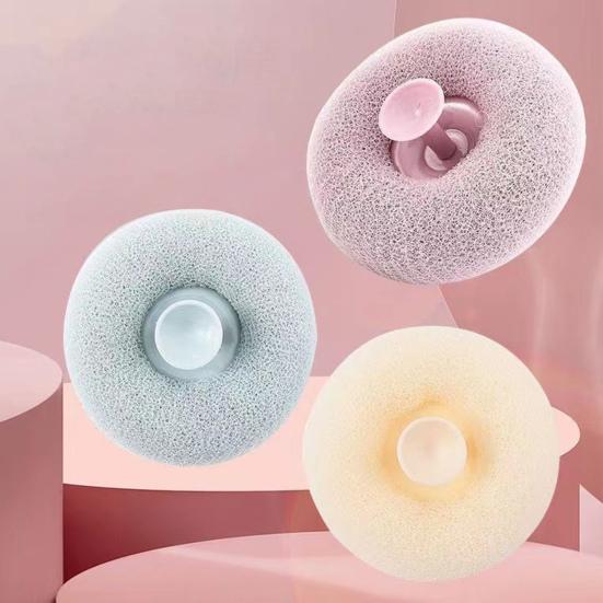 4 шт. шарики для ванны отшелушивающие щетки для душа супер мягкие массажные шарики для ванны с присоской для тела