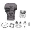 44mm Cylinder Piston Ring Kit with Gasket Needle Bearing for Husqvarna 445 450 450E Chainsaw Parts