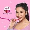 SUGAR POP 4 в 1 Lip Twist - 01 Classic | Многофункциональные помады для губ для женщин | Матовая увлажняющая формула с эффектом сатина | 6,4 г