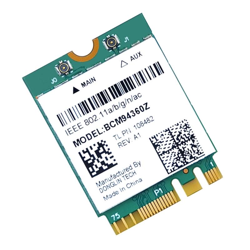 WIFI Card Wlan Adapter BCM94360Z BCM94360NG BCM94360 2.4G+5G+BT4.0 Wlan Adapter 802.11AC Wireless Card BCM94360