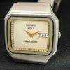 ОРИГИНАЛЬНЫЕ ВИНТАЖНЫЕ МУЖСКИЕ ЧАСЫ SEIKO 5 AUTOMATIC ЯПОНИЯ ЦВЕТ ЦИФЕРБЛАТА КРЕМОВЫЙ a709192-1