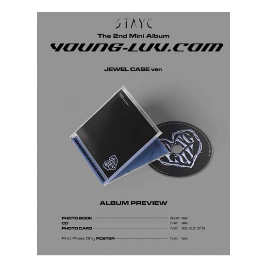 STAYC 2-й мини-альбом YOUNG-LUV.COM (Ювелирный футляр вер.)