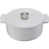Rinnai Waterless Cooking Pot "Leggiero" RBO-MN22(WH) White, 22cm, Made In Japan
