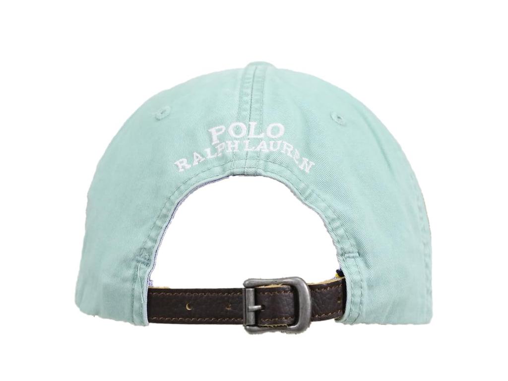 (Поло Ральф Лорен) Мужская и женская кепка с многоцветной вышивкой пони, фирменная кепка Pony 01080118-ЗЕЛЕНЫЙ [Б/У]