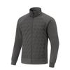 Li Ning Basketball Series Sports Casual Simple Color Block Fleece Down Jacket Men Outerwear Graphite-Grey AYMU013-1