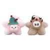 Adorable Plush Monster Keychain Doll Cute Animal Bag Charm With Soft Pp Cotton Filling