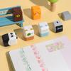 Милые животные мультфильм катающийся штамп DIY граффити печать блокнот журнал канцелярские товары рисунок живопись подарки
