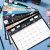 2026 Desk Calendar - Jan. 2026 - Dec. 2026, 12 Months Desk/Wall Calendar 2026, 15" x 12", 2-in-1 Desk Calendar, Holidays, Notes, Cutting-line Design,