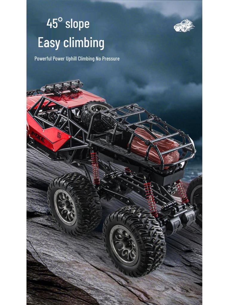 Дрифт-машина на радиоуправлении размера XL: Внедорожный, 4WD, Высокоскоростной, Перезаряжаемый Монстр-трак для мальчиков