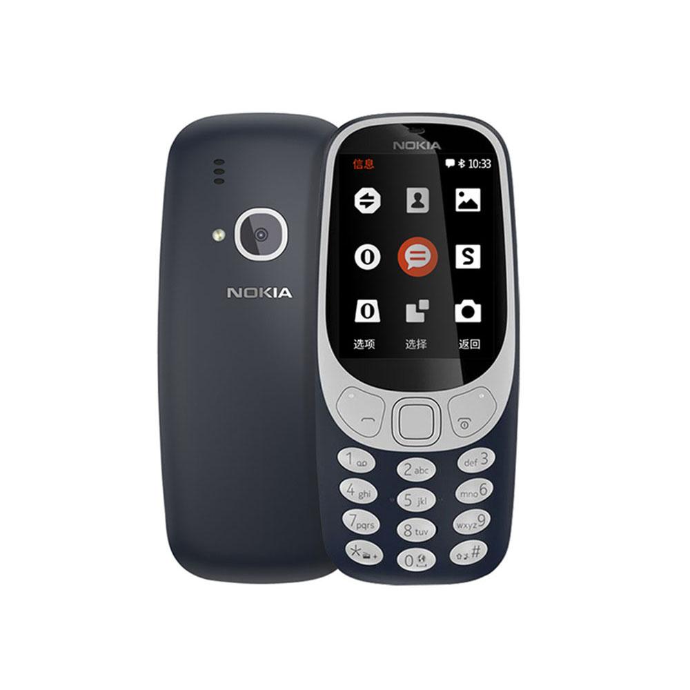 Восстановленный оригинальный разблокированный Nokia Nokia 3310(2017) Мобильный телефон с двумя SIM-картами 2G