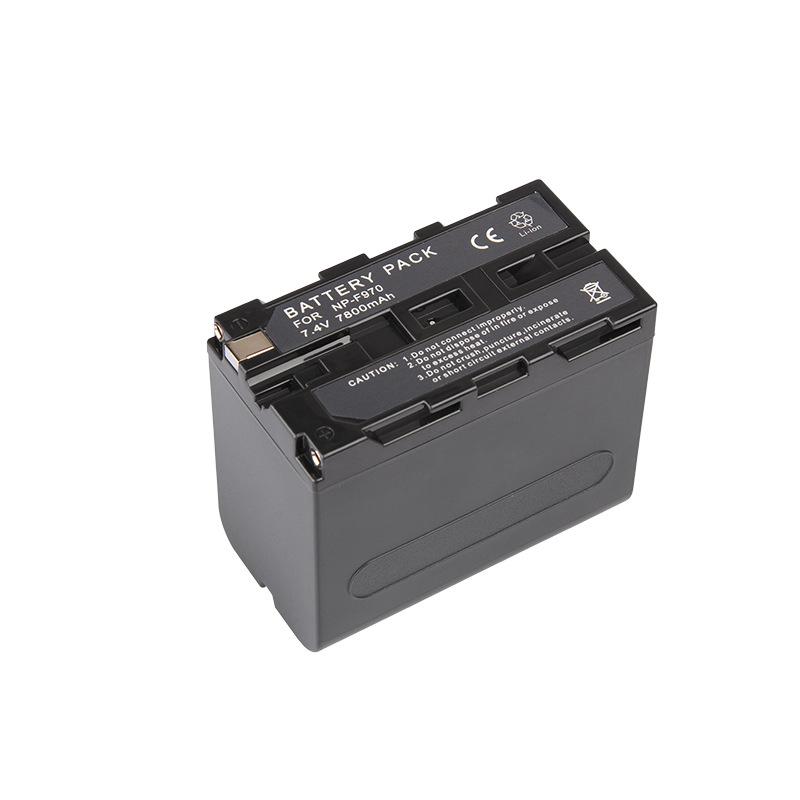 7800mAh NP-F970 NP-F960 Battery For Sony DSR-PD150 PD170 HDRAX2000 FX7 FX1000 HVL-LBPB Yongnuo Godox LED Video Light Batteries