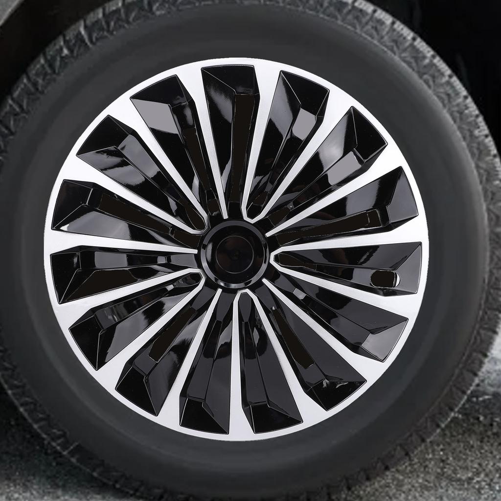 4 шт. 15-дюймовый колпак на диск Полный Стильный вид Подходит Для колес R15 Чехол для большинства автомобилей Грузовиков Внедорожников