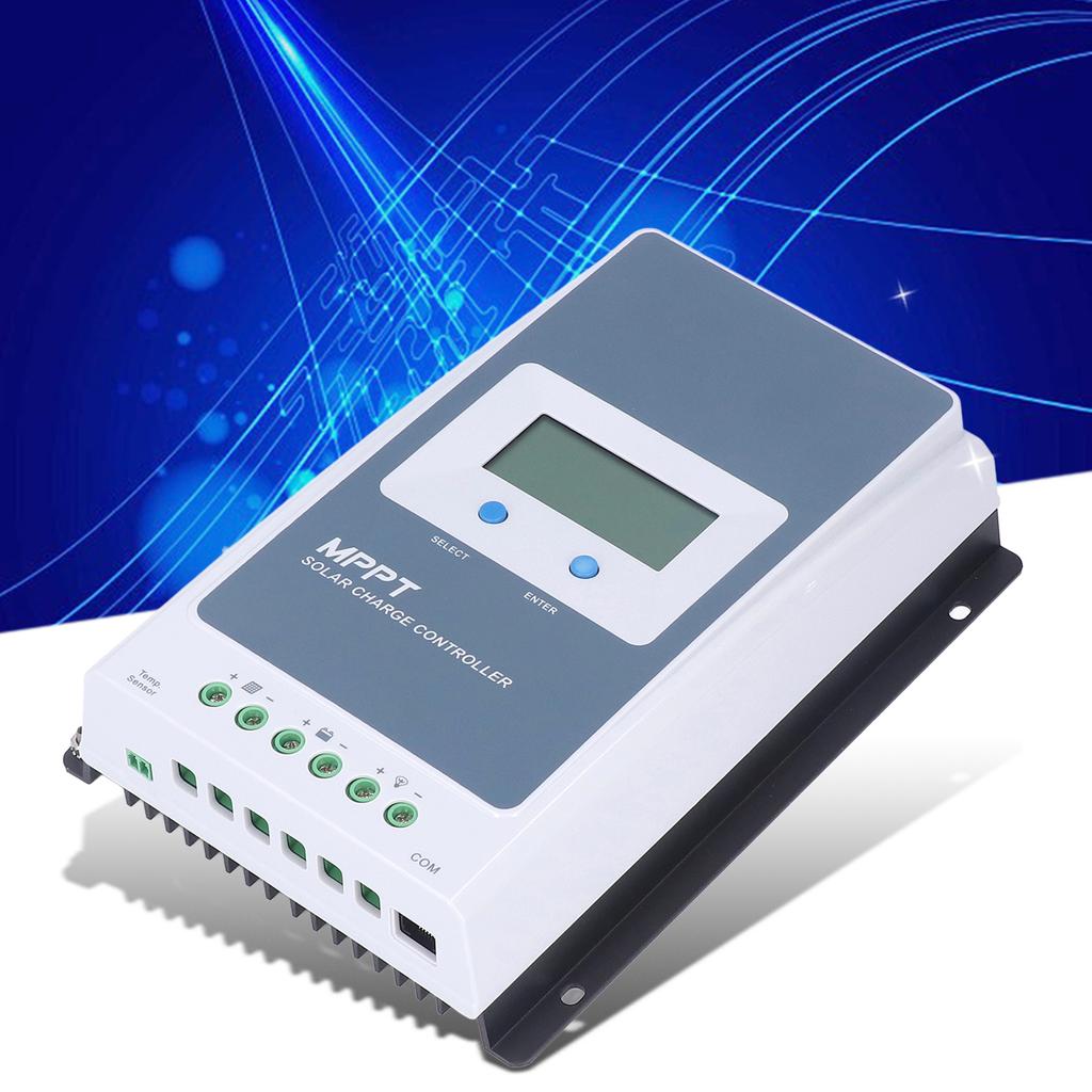 MPPT Solar Controller Kit Фотоэлектрический контроллер заряда-разряда с температурным датчиком