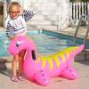 Inflatable Dinosaur Swimming Pool Toys Ride-On Inflatable Swimming Pool Beach Swimmer Summer Water Fun Raft for Kids and Adults