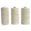 Cotton Fine Wrapped Thread Tapestry Woven Absorbent Rope Three Ply Cotton Rope Artificial Coarse Cotton Rope Binding 1mm 2mm 3mm 4mm 5mm 6mm