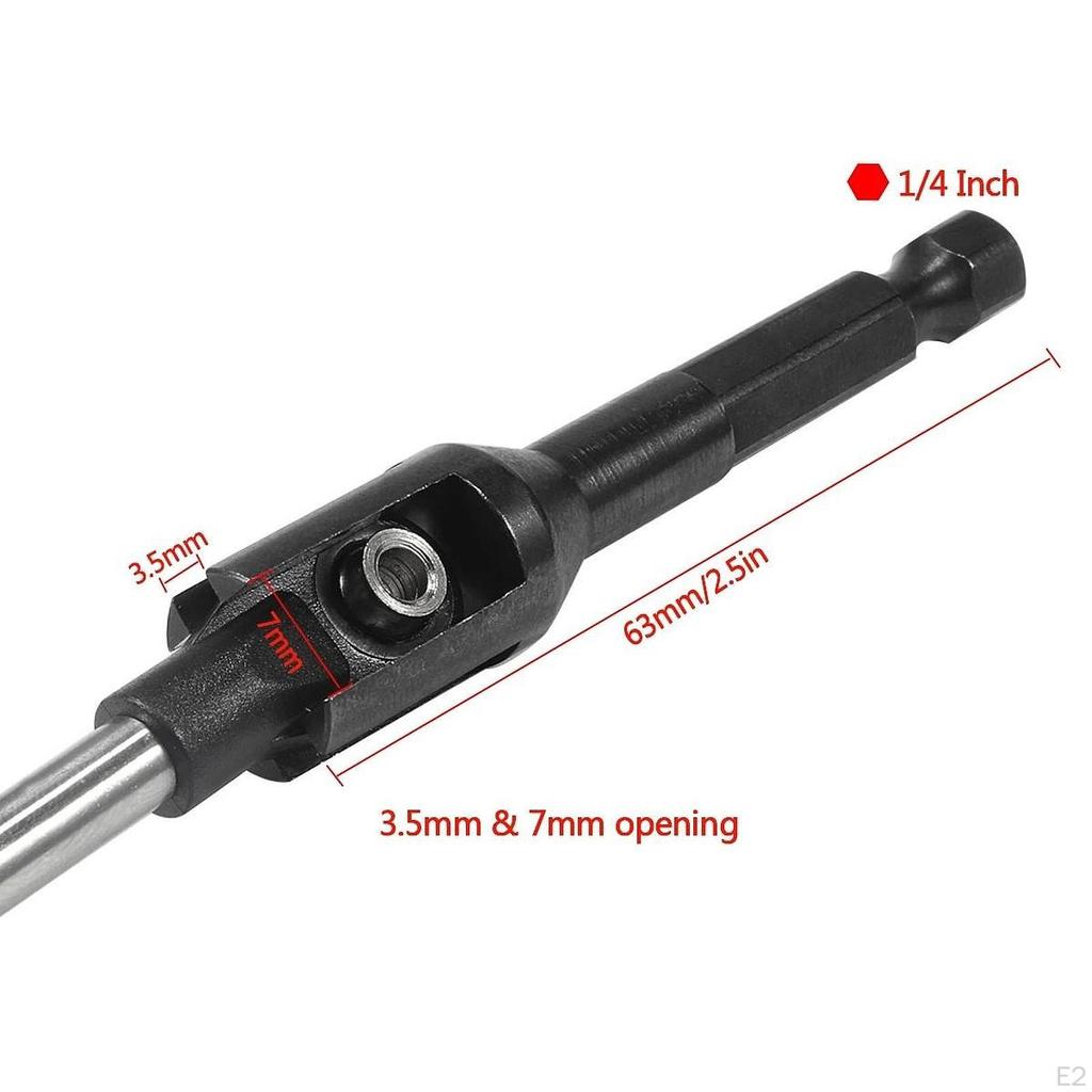 Ключ для шаровых опор RC-автомобиля Аксессуары Компактный Прямая замена Портативный со стержнем с шестигранником 1/4''
