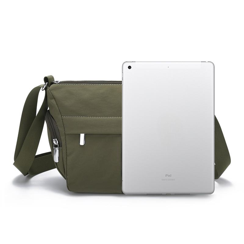 Сумка на одно плечо женская сумка трендовая простая модная корейская версия большая емкость ручная диагональная нейлоновая сумка