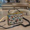 Ladies' New Box Fashionable Temperament Socialite Leather Handbag Versatile And Stylish Retro Single Shoulder Small Square Bag