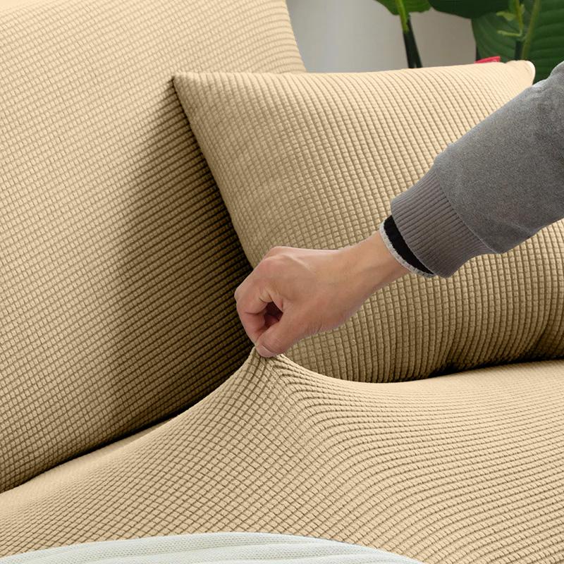 Cover For A Sofa Bed, 4-Seater Sofa, Kamel Jacquard