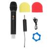 Professional Microphone with Lights 6.35MM UHF Rechargeable Cordless Dynamic Microphone for Home Stage Performance