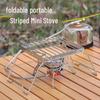 Portable Folding Stainless Steel BBQ Grill with Griddle & Kettle Stand