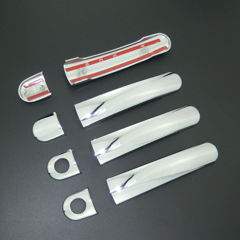 Для Skoda Octavia A5 MK1 MK2 2000 2013 ABS хромированная дверная ручка и крышка дверной чаши 2006 2007 2008 2009 2010 2011