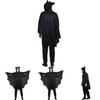 Костюм летучей мыши на Хэллоуин для мужчин из полиэстера для косплей-мероприятий
