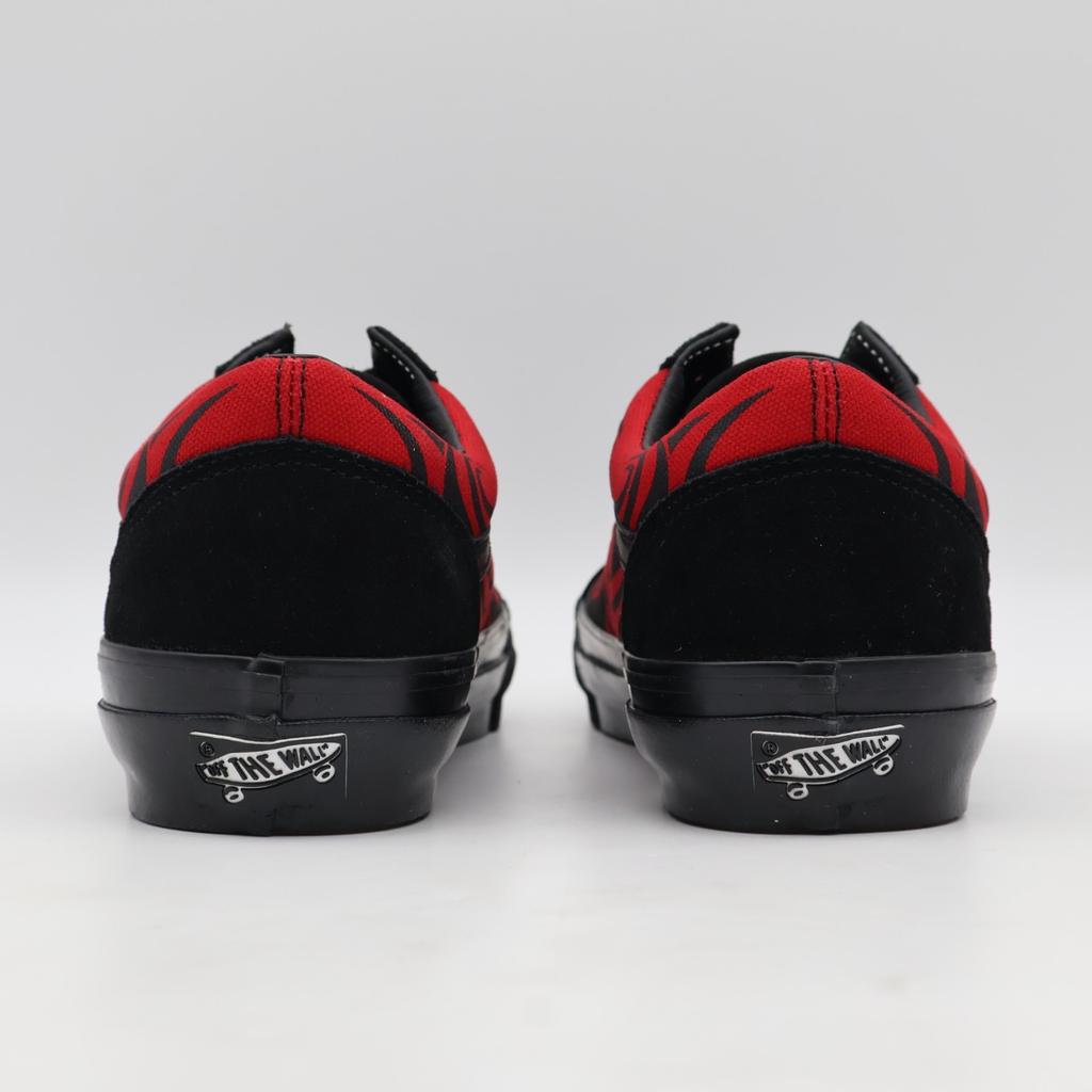 VN000D56458 Vans Premium Old Skool Y2K Пламя Черный Красный (Мужской)