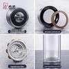 Heenoor 345mL Double Wall Glass Tea Infuser Bottle for Men