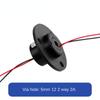 hole Dia.7mm / 5mm 220v 2A 2/4/6 channels  SRT007-22-04U Through-hole electric slip ring Conductive ring brush Hollow shaft