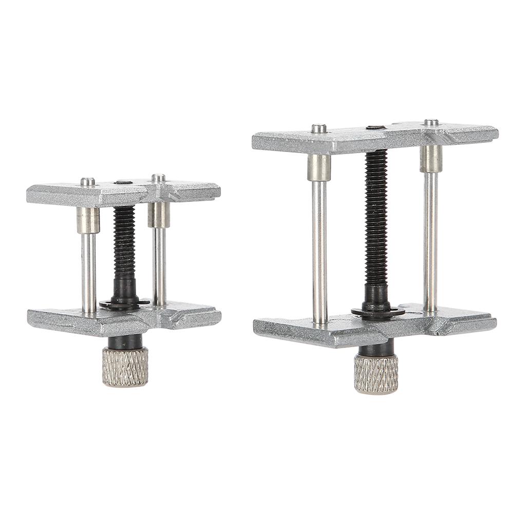 2-местный металлический держатель для часового механизма, инструмент для ремонта и обслуживания часов