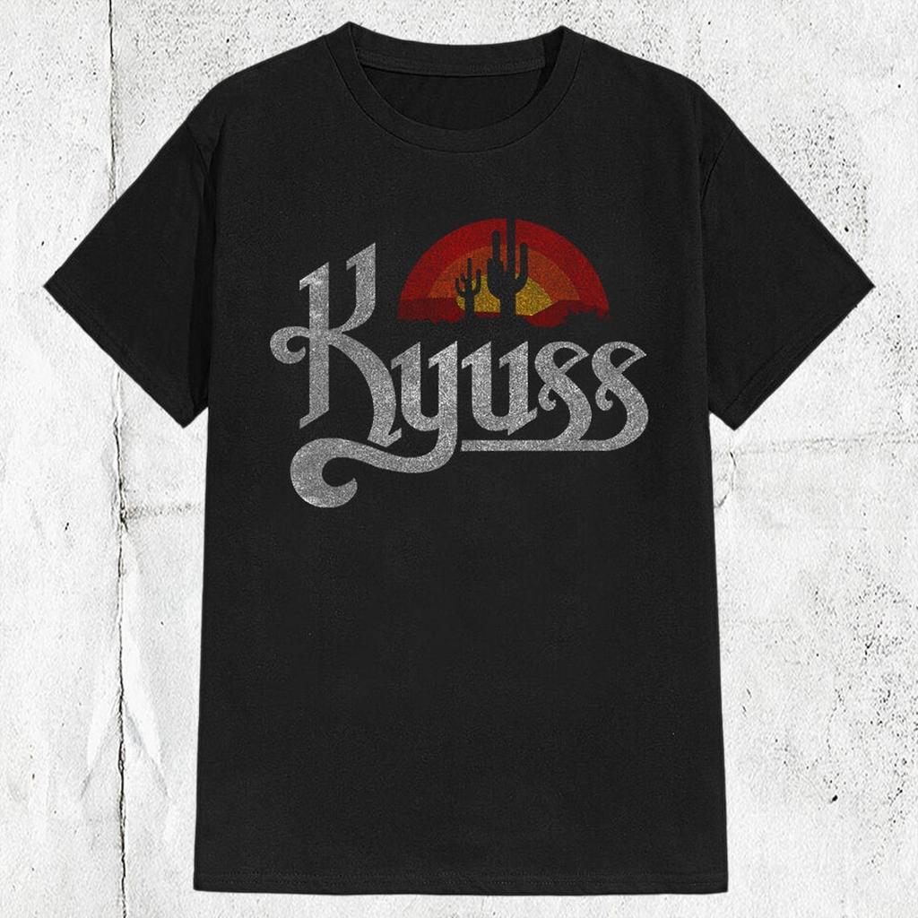 NEW Kyuss Band Stoner Rock Heavy Cotton Black S-5XL T Shirt CM527