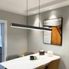 Minimalist Dining Room Chandelier Modern Long Strip Dining Table Luxury Bar Office Light Cocina Accessories Kitchen Island Lamp