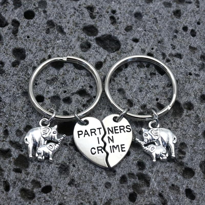 Милый брелок со слоном, одинаковый брелок для ключей в виде животного, кошелек, сумка, рюкзак, ключ от машины, подвеска для друзей, Рождественский подарок