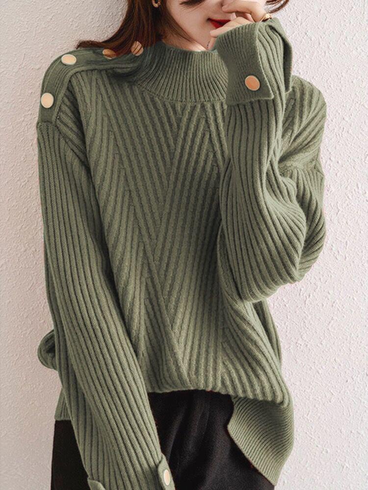 European High-End 2026 Autumn/Winter Fashionable Loose Knit Sweater
