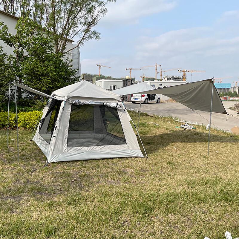 OEINGOEING 5-7 Person 2-in-1 Camping Tent & Tarp
