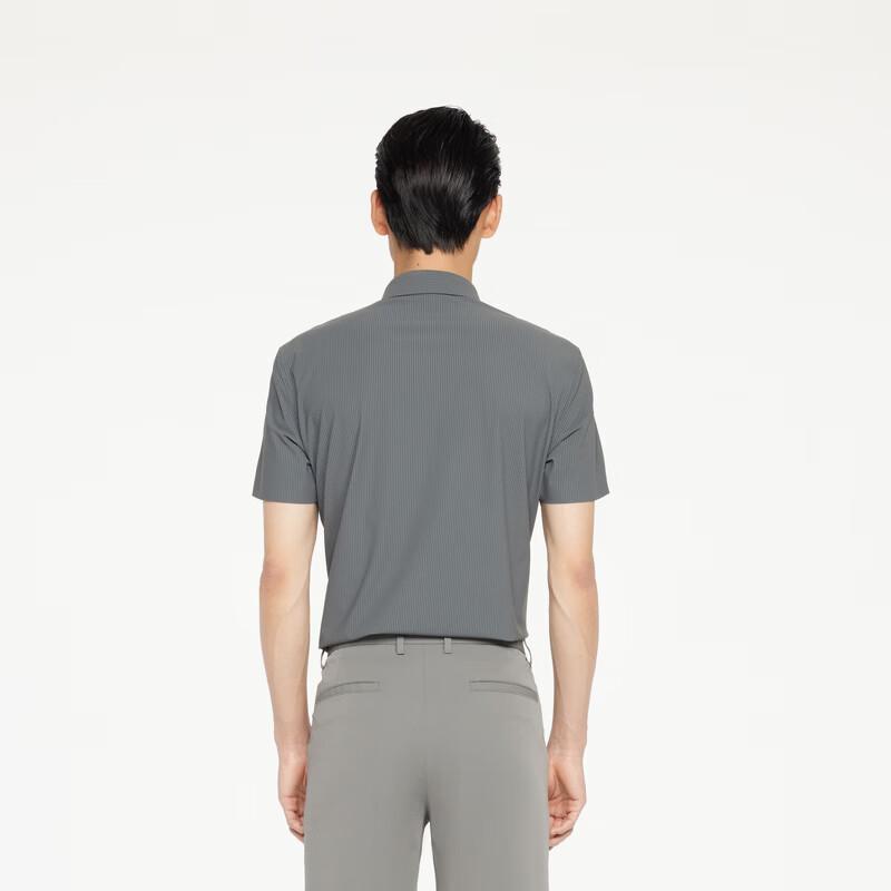 Мужская летняя рубашка K-Boxing в стиле business casual с коротким рукавом BDBR2323