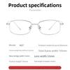 Модные Ретро Художественные Высококлассные Очки с Золотой Проволочной Оправой Элегантные и Легкие для Дам Можно Носить с Очками для Близорукости