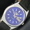 VINTAGE SEIKO 5 AUTOMATIC REFURBISHED JAPAN MENS BLUE COLOR DIAL WATCH A440641-4 Sk-a440641