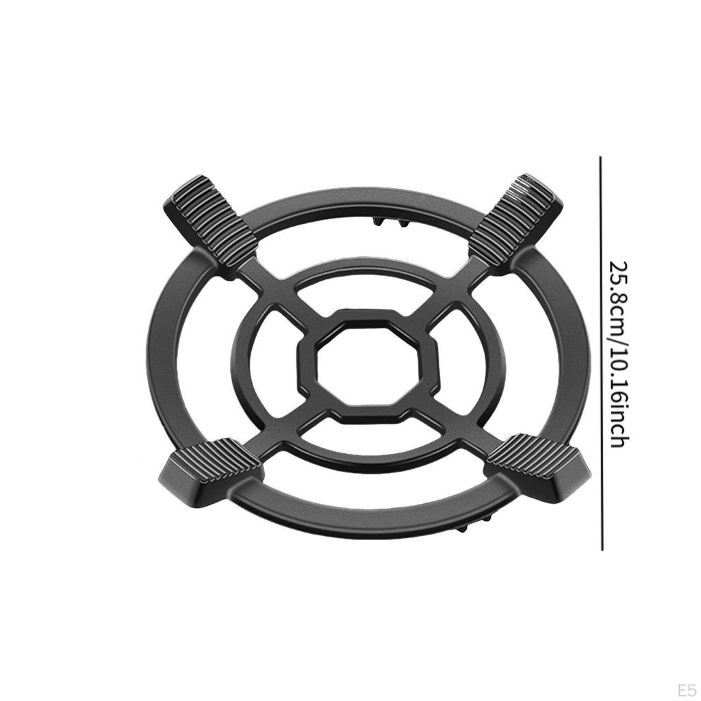 Чугунный вок для газовой плиты, подставка для варочной панели, держатель для молочника, маленькая кастрюля