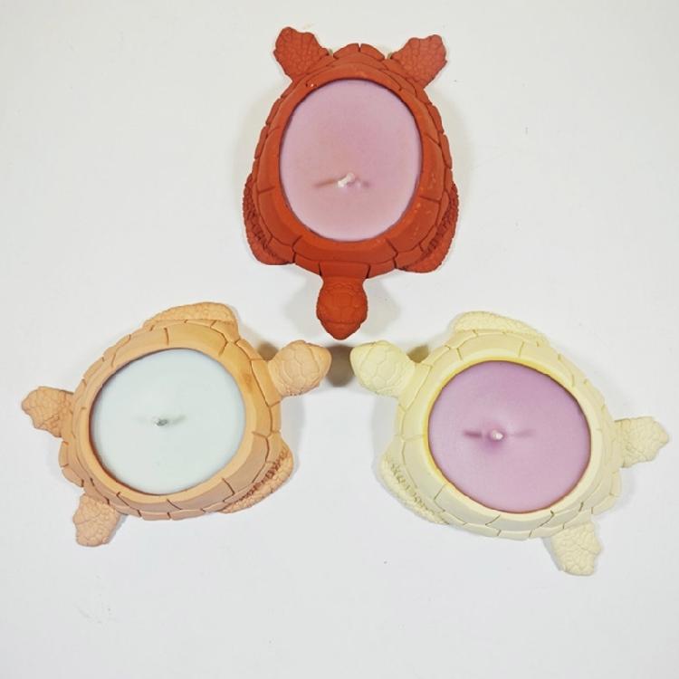 Формы для свечей в виде черепахи, формы из смолы для суккулентов, силиконовые формы для домашнего декора, эпоксидной смолы, цементной глины