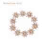 Craft Hairpin Accessories Flatback Apparel Sewing Rhinestone Button Pearl Buckle Snowflake Buttons