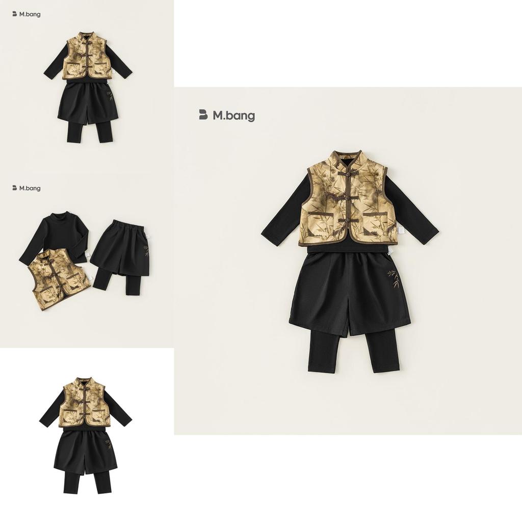 Boy Child Suit Set With Polyester Fabric For Spring And Autumn Playwear
