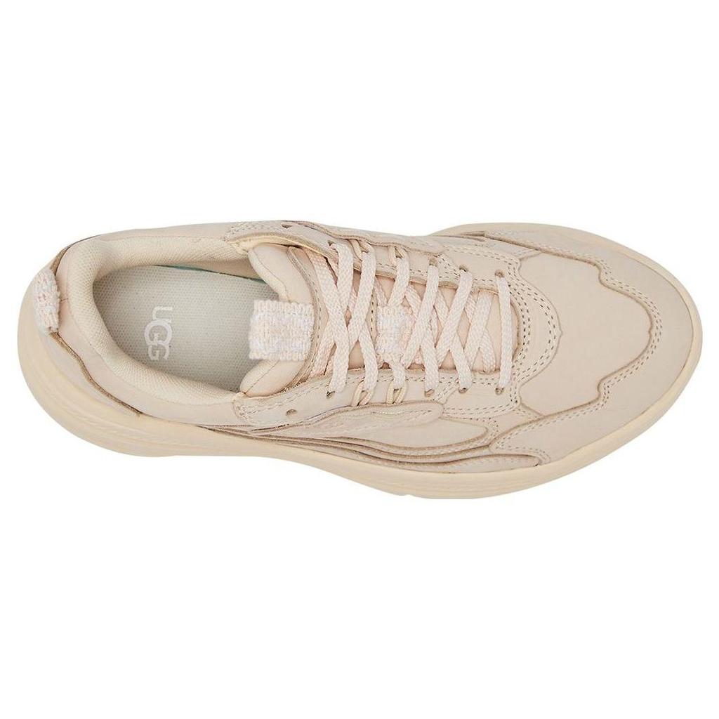 UGG Leather Comfortable Breathable Low-Top Sports Casual Shoes Women Sneakers Sunrise-Mist-Pink 1136845-MSNRS