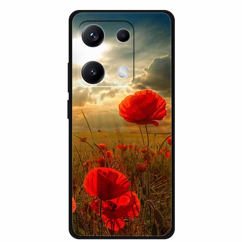 Чехол для Redmi Note 14S Роскошный Мягкий Силиконовый Задний Чехол из ТПУ Чехлы для Телефона для Xiaomi Redmi Note14S Защитный Милый Бампер Чехол